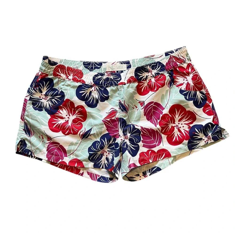 Carve Design Floral Print Shorts Size 14‎